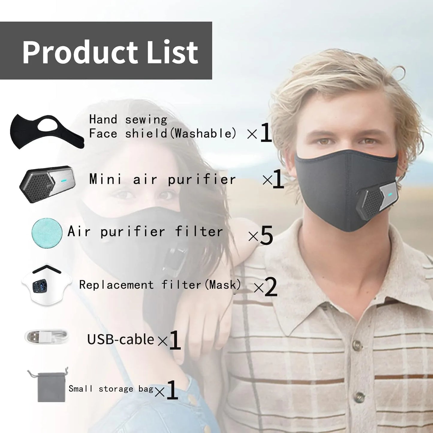 Personal Wearable Air Purifiers